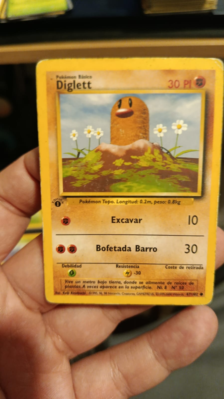 Diglett [1st Edition] #47 Pokemon Base Set - TCGmatch Chile