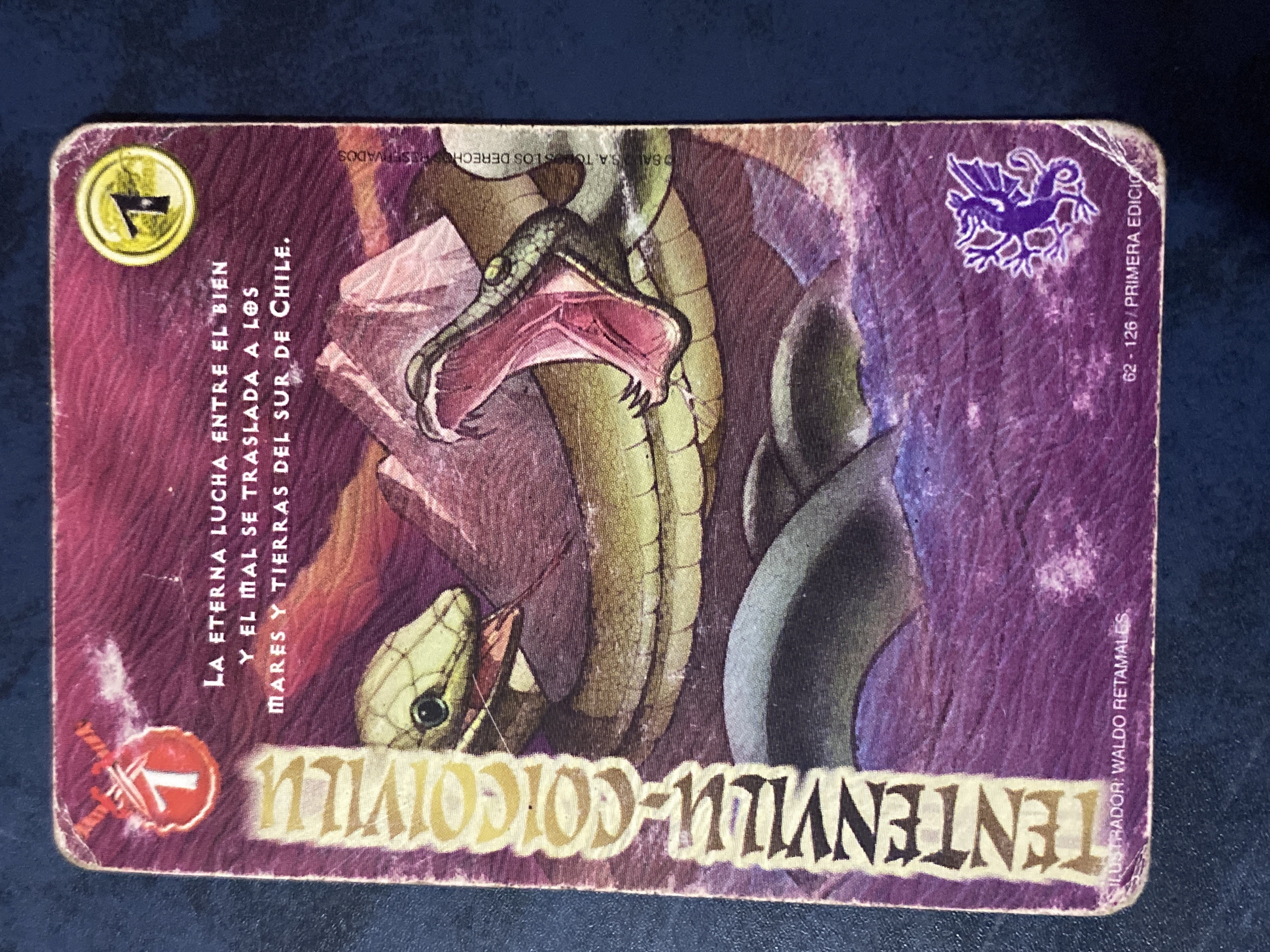 62/126 Tentenvilu-Coicoivilu - Mitos Y Leyendas - El Reto, Dañada