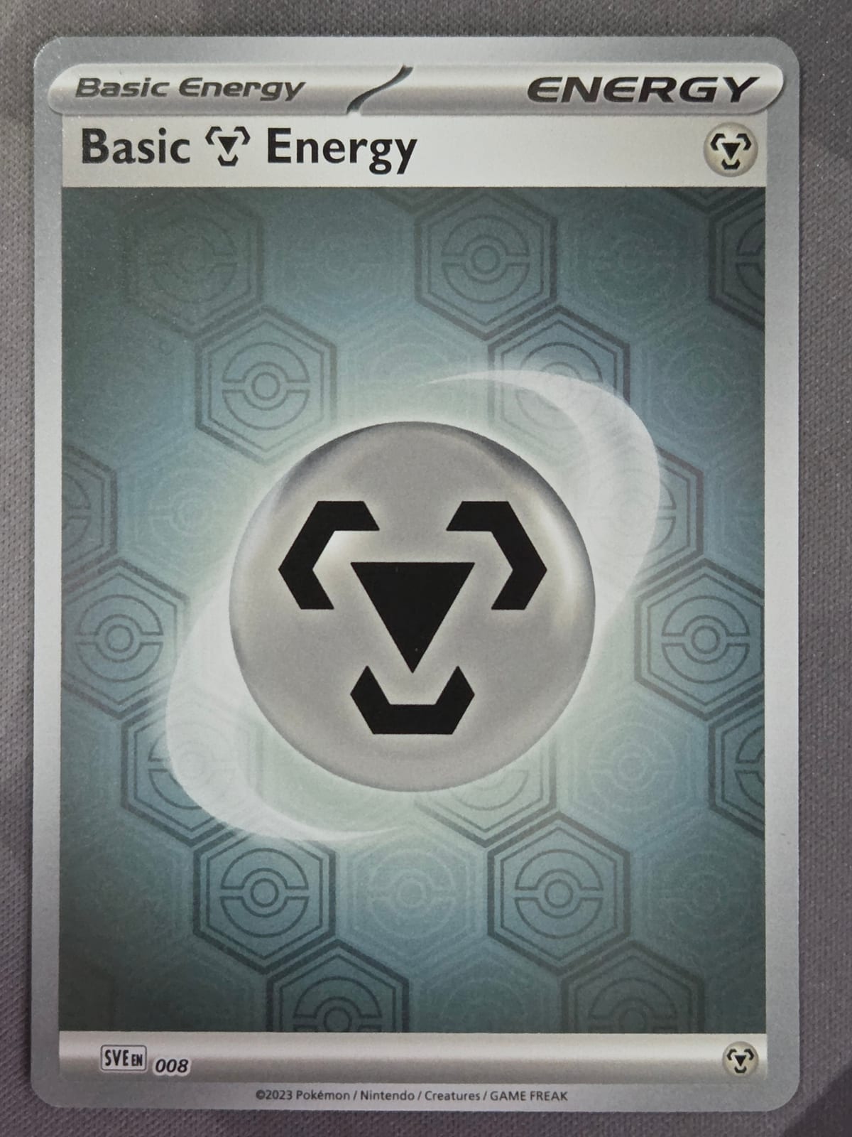 Basic Metal Energy (Hexagons & Pokéballs)