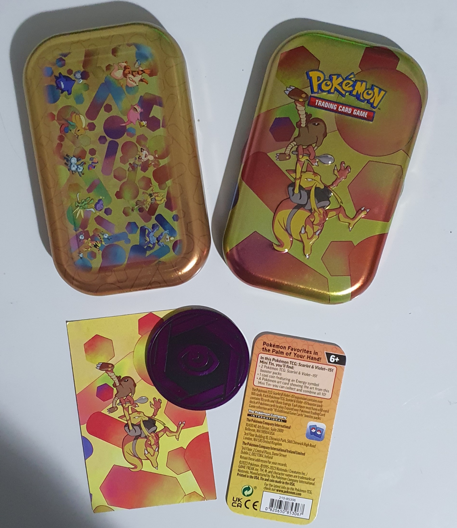 151 Mini Tin [Kadabra & Hitmonlee]