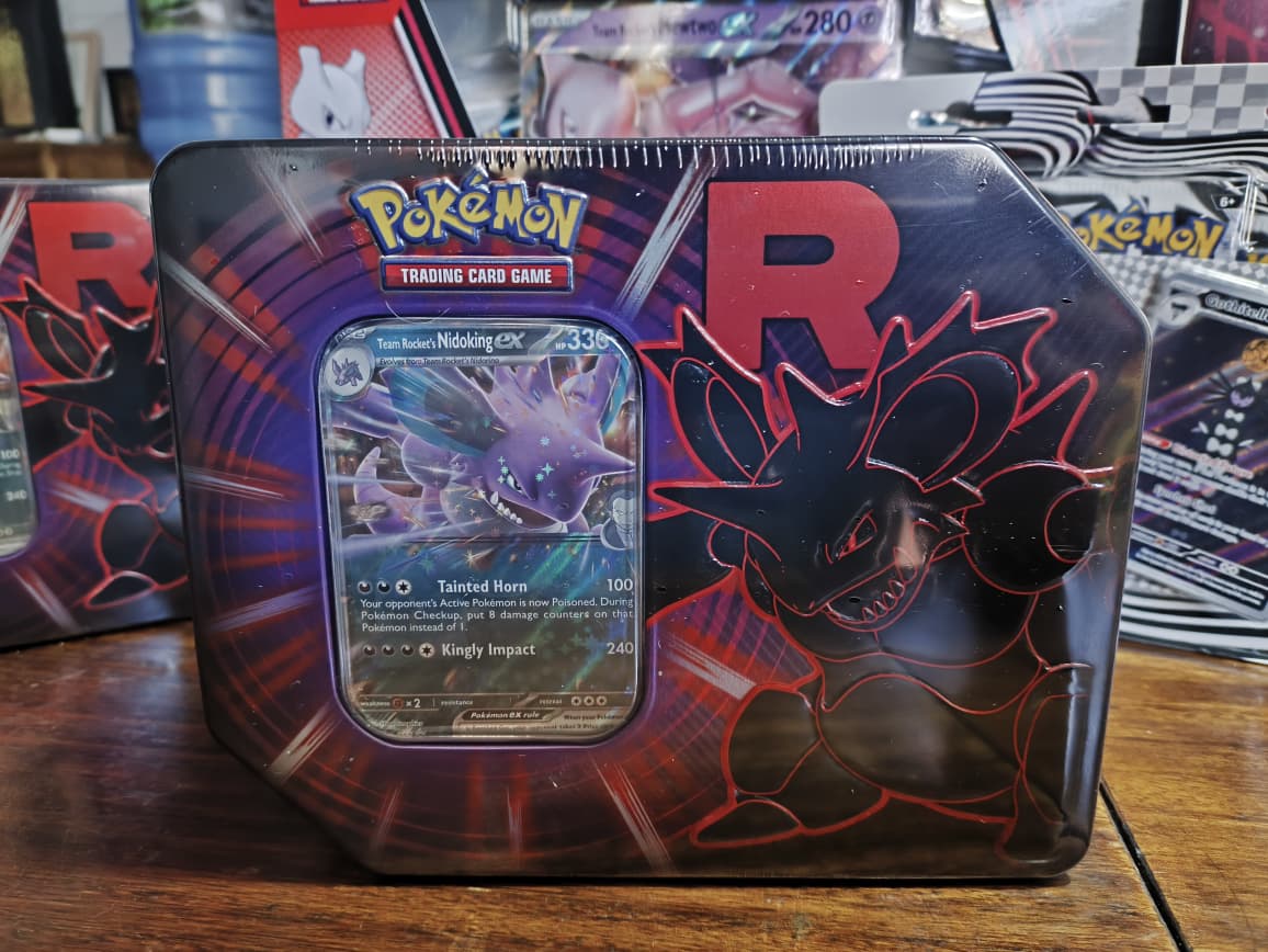 Team Rocket Tin Nidoking ex