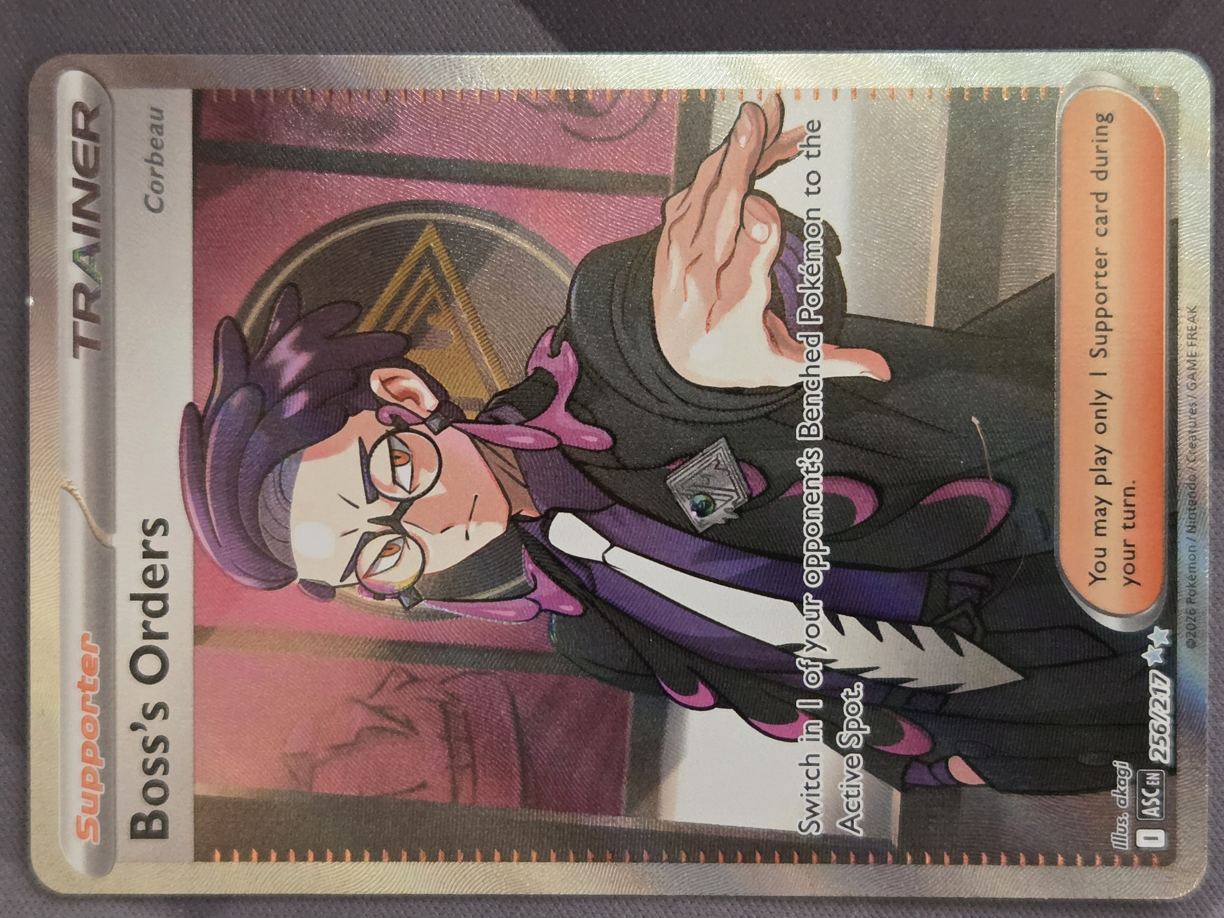 Boss's Orders (Corbeau) FA