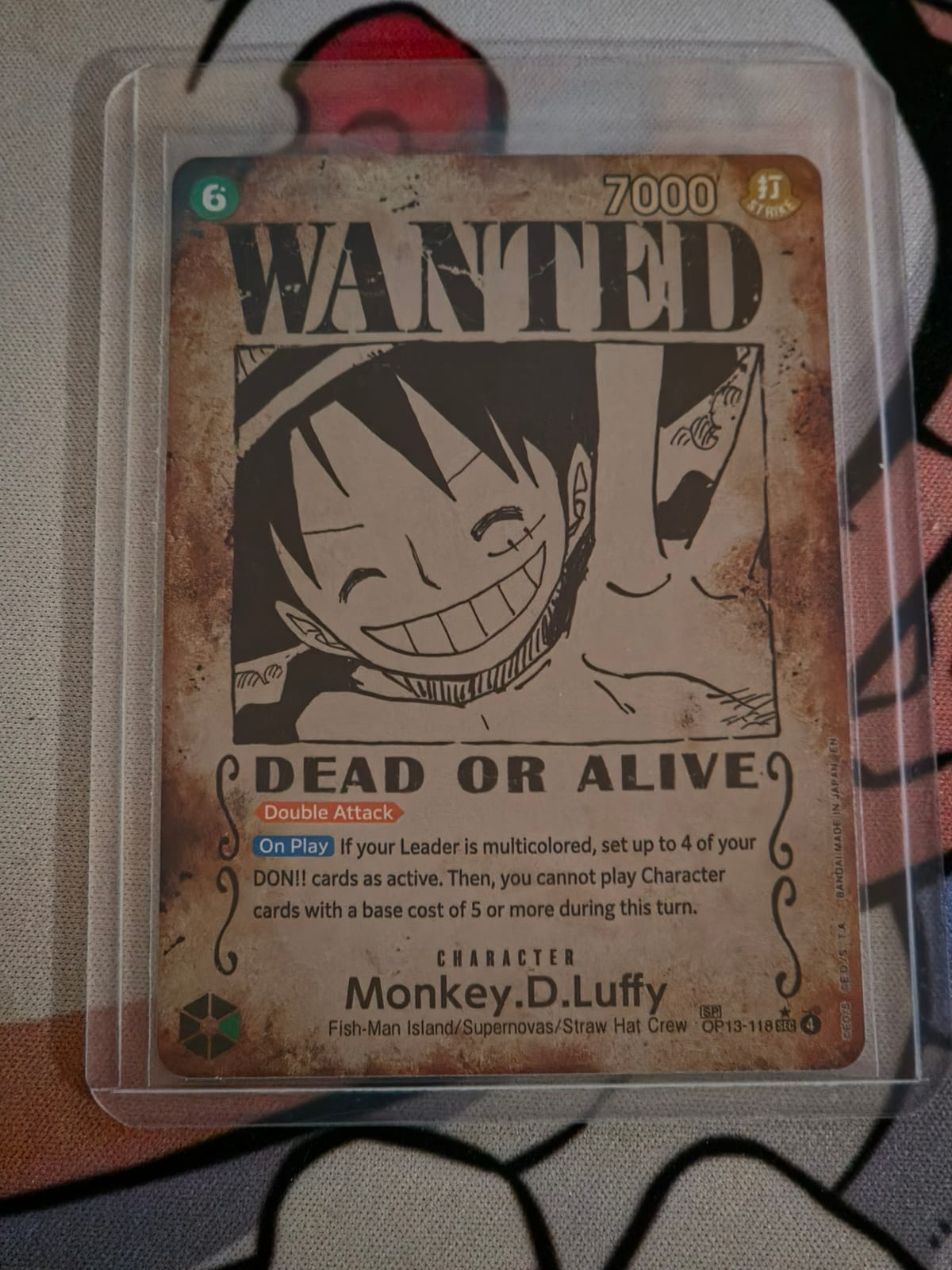Monkey.D.Luffy (118) (Wanted Poster) - TCGmatch Chile