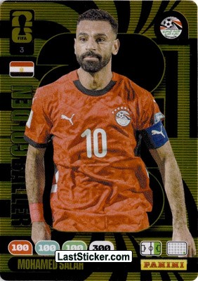 Panini Adrenalyn Fifa World Cup 2026 - Golden Baller Mohamed Salah #3