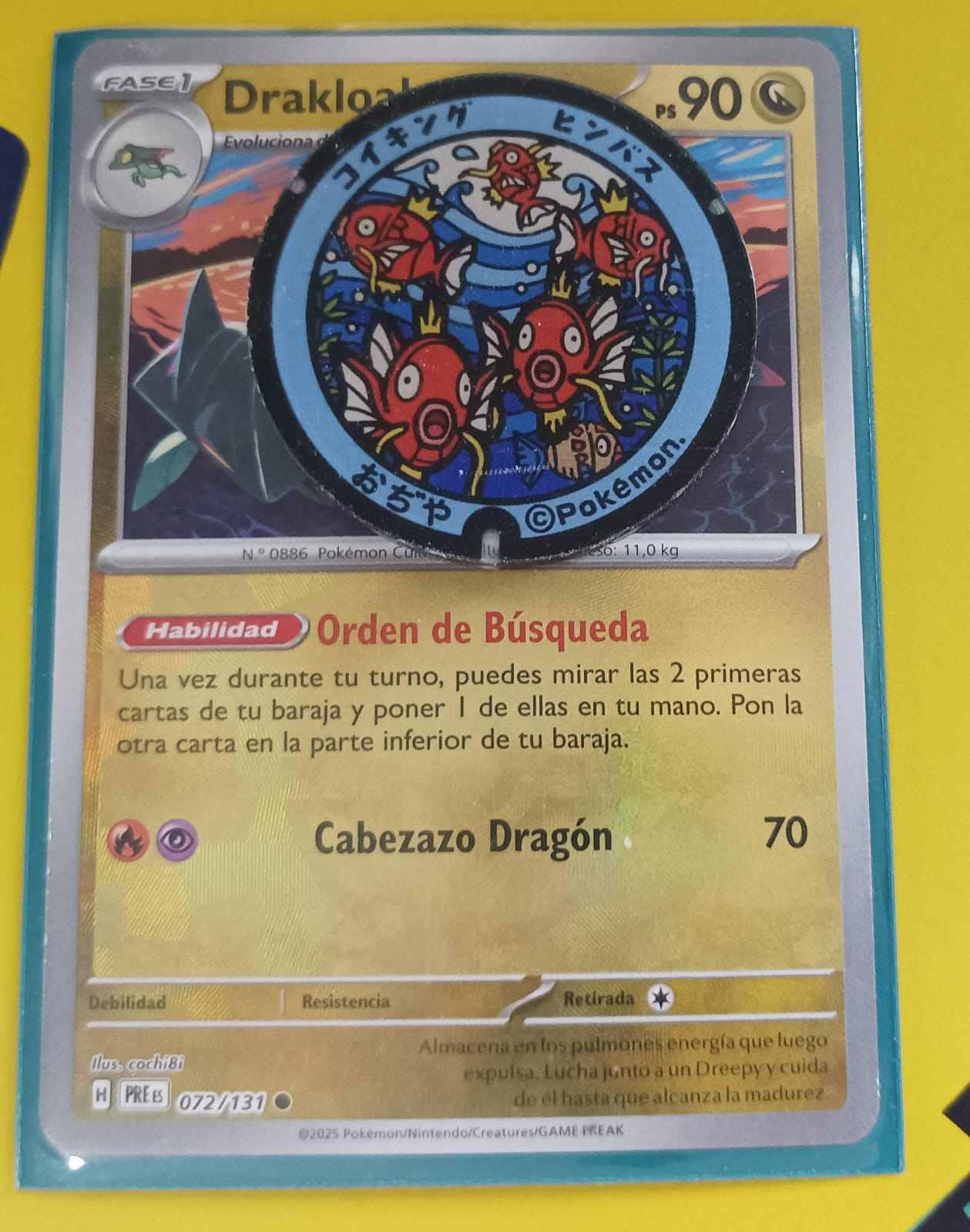 Magikarps y Feebas - Marcador de habilidad acrílico