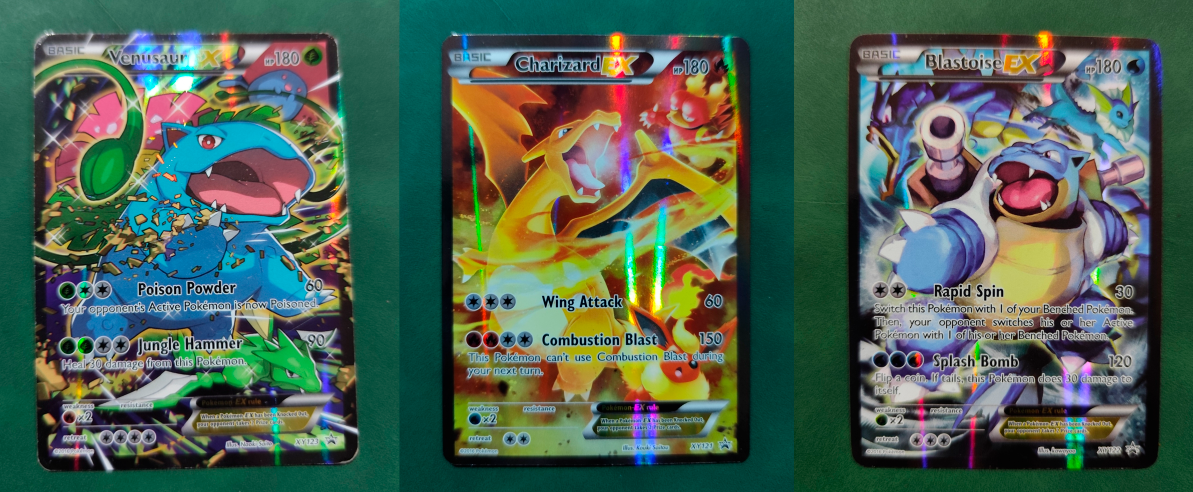 Charizard Blastoise Venusaur XY Promos