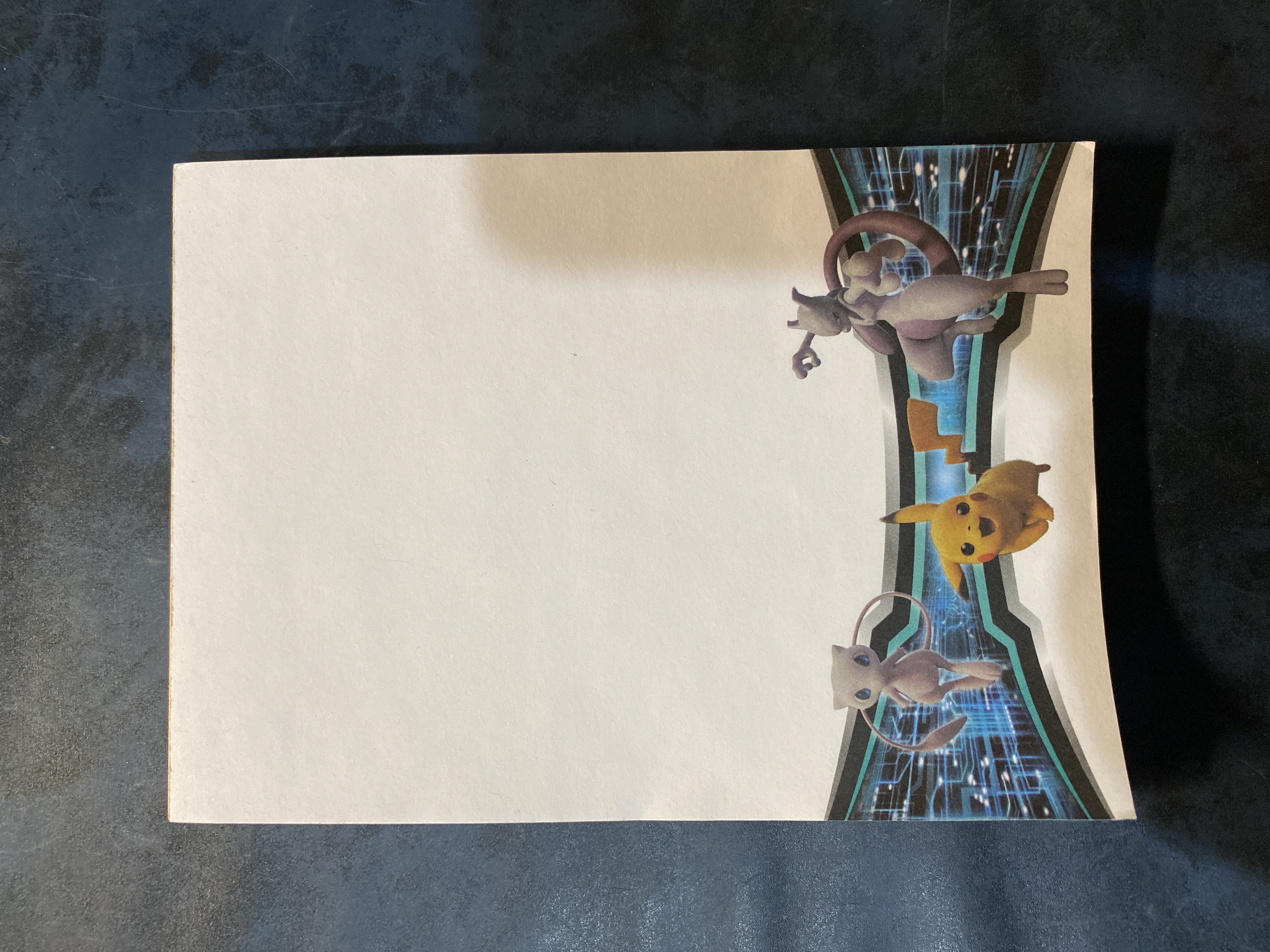 Cuadernillo Pikachu, Mew & Mewtwo