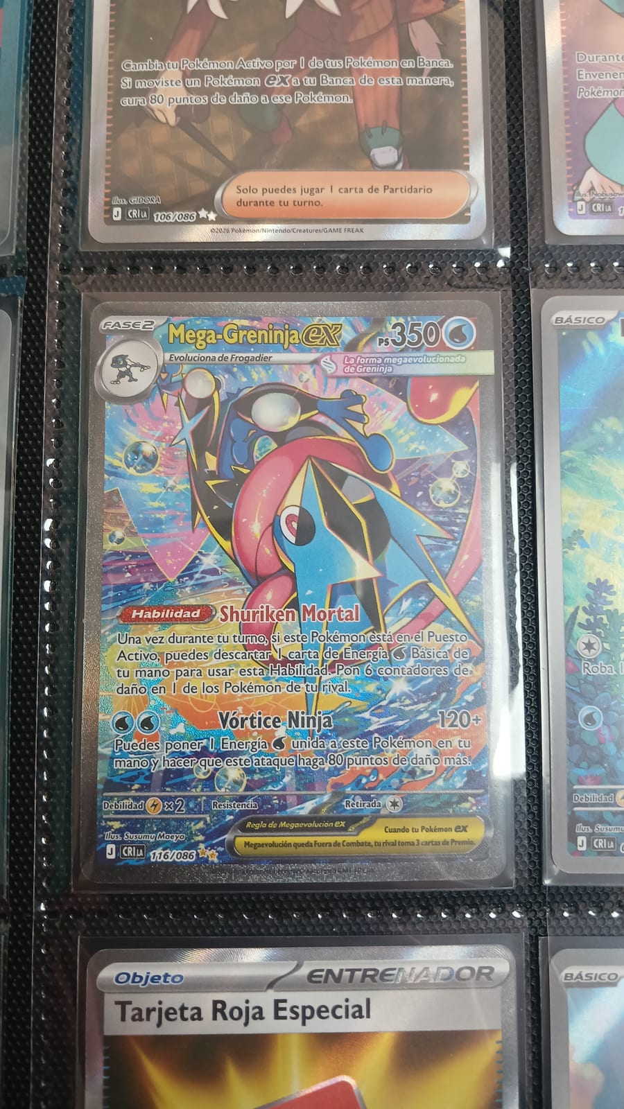 Mega Greninja ex - 116/086 - TCGmatch Chile