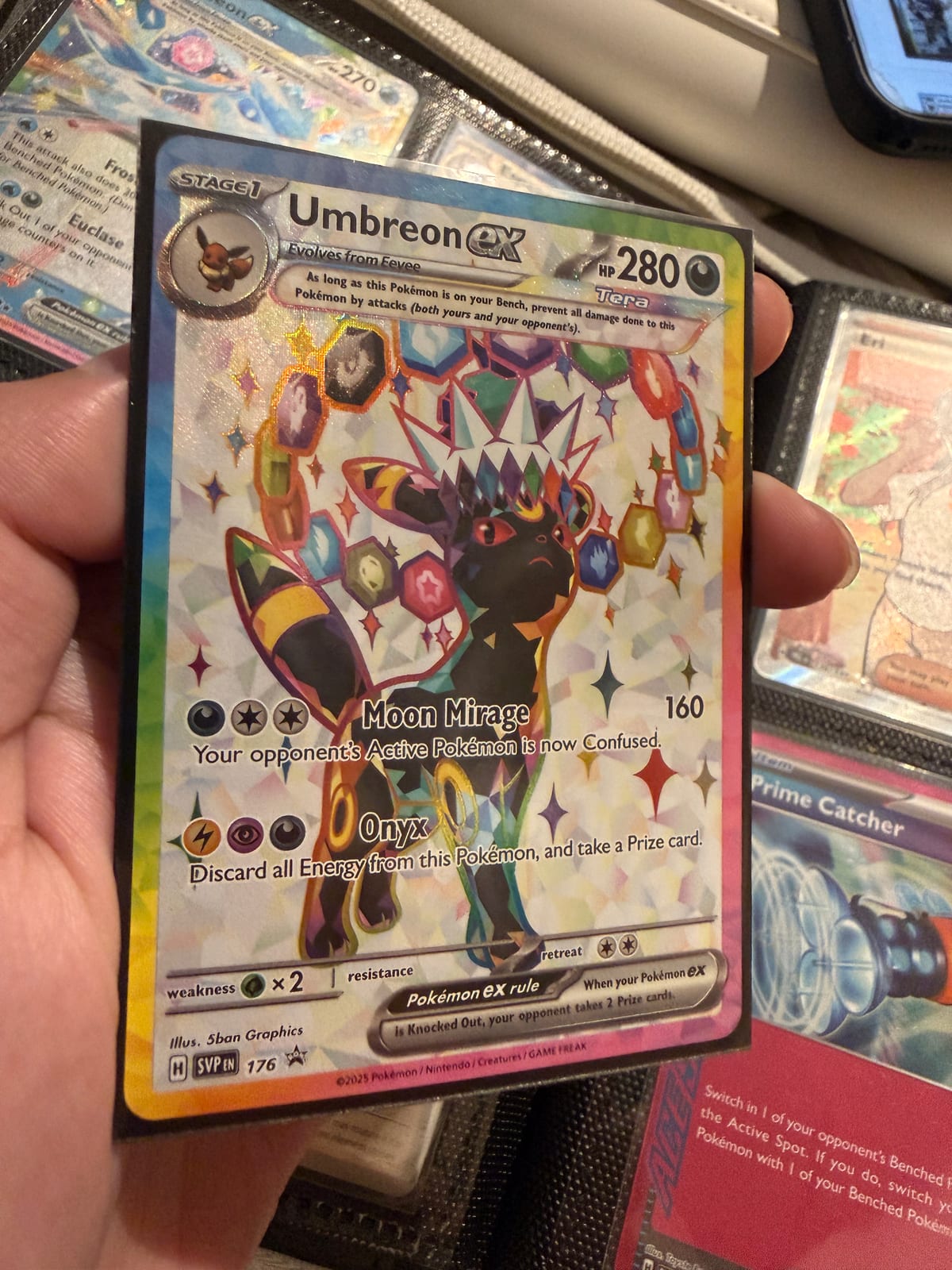 Umbreon EX - Tera Full Art - INGLÉS - Near Mint
