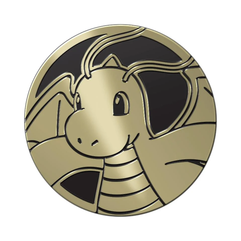 Moneda Dragonite Grande
