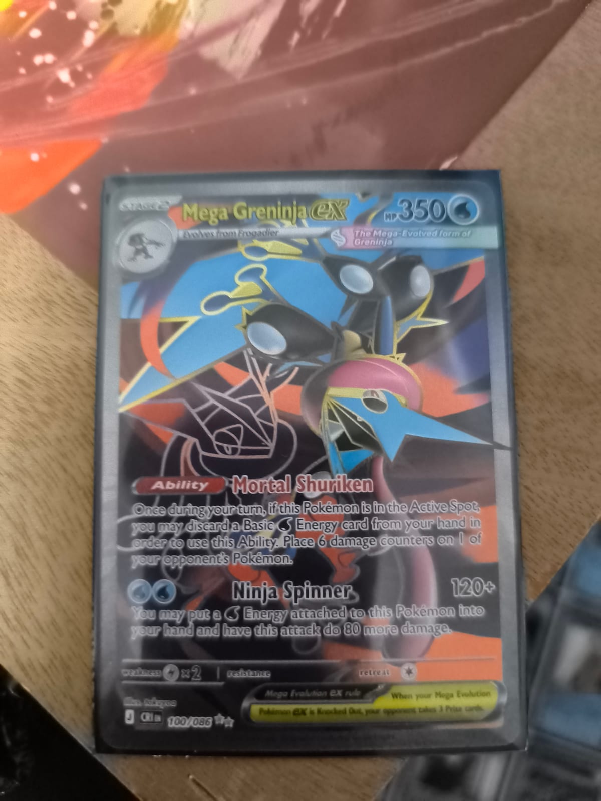 Mega Greninja ex - 100/086 - TCGmatch Chile