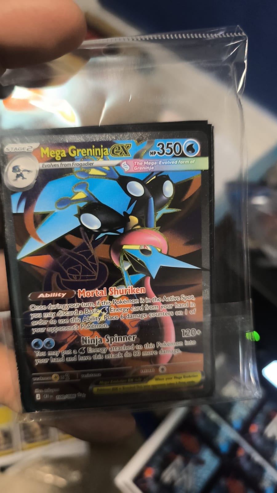 Mega Greninja ex - 100/086 - TCGmatch Chile