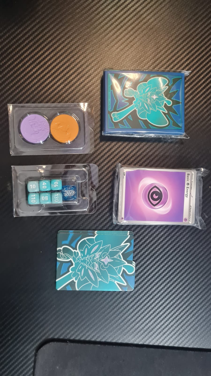 Protectores Twilight Masquerade + Dados + Contadores + Energías