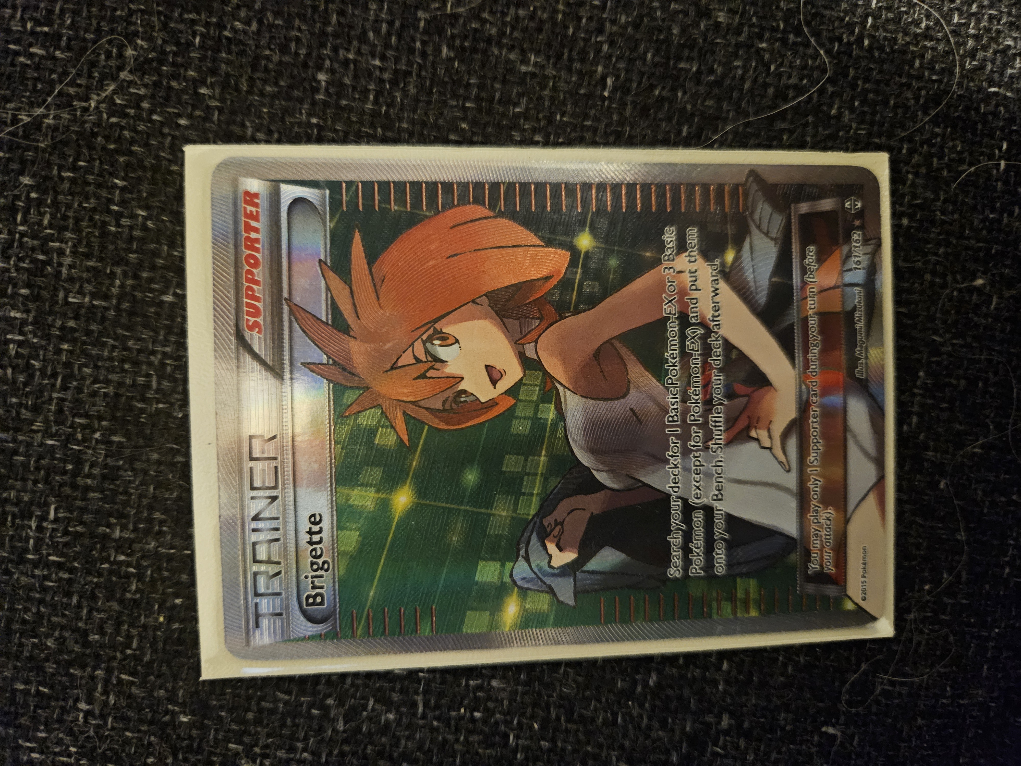 brigette pokemon card Amazon.com: Pokemon - Brigette (134/162) main image 0
