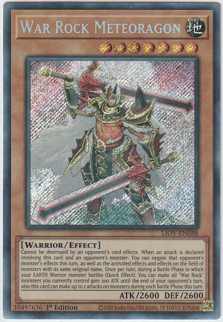 War Rock Meteoragon (SeR)(LIOV-EN088)