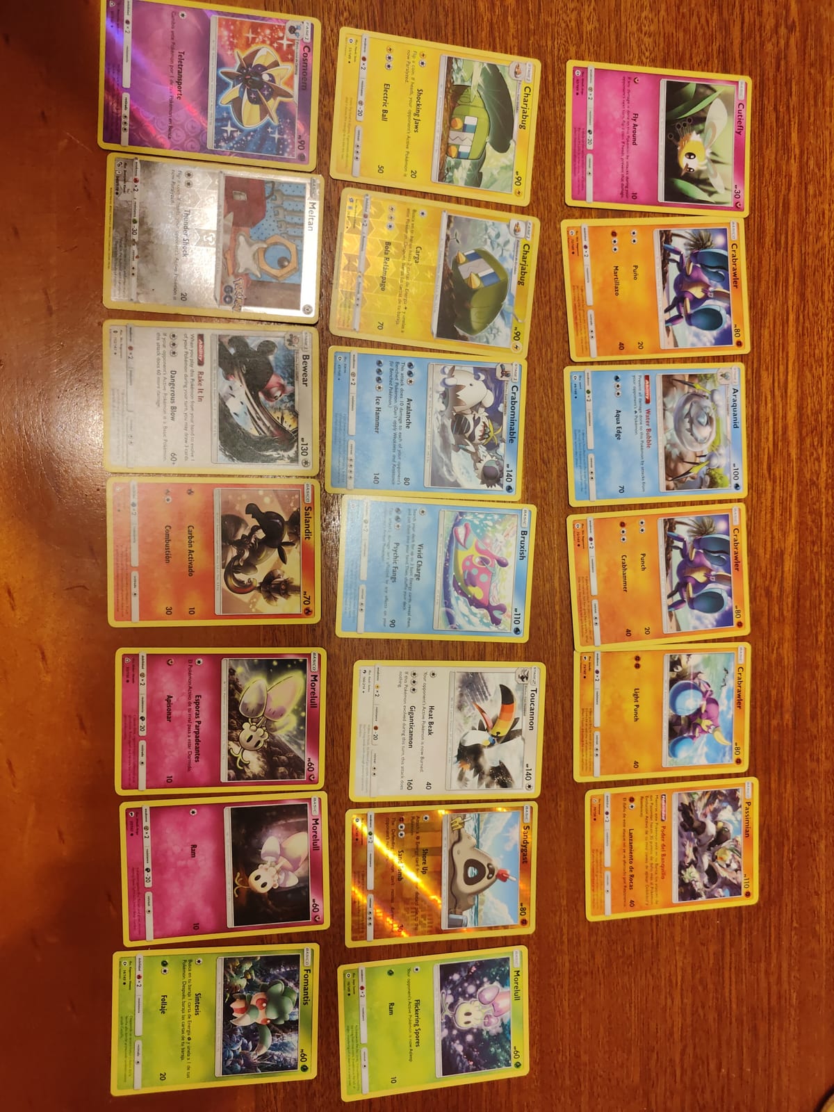Lote Alola 40 cartas