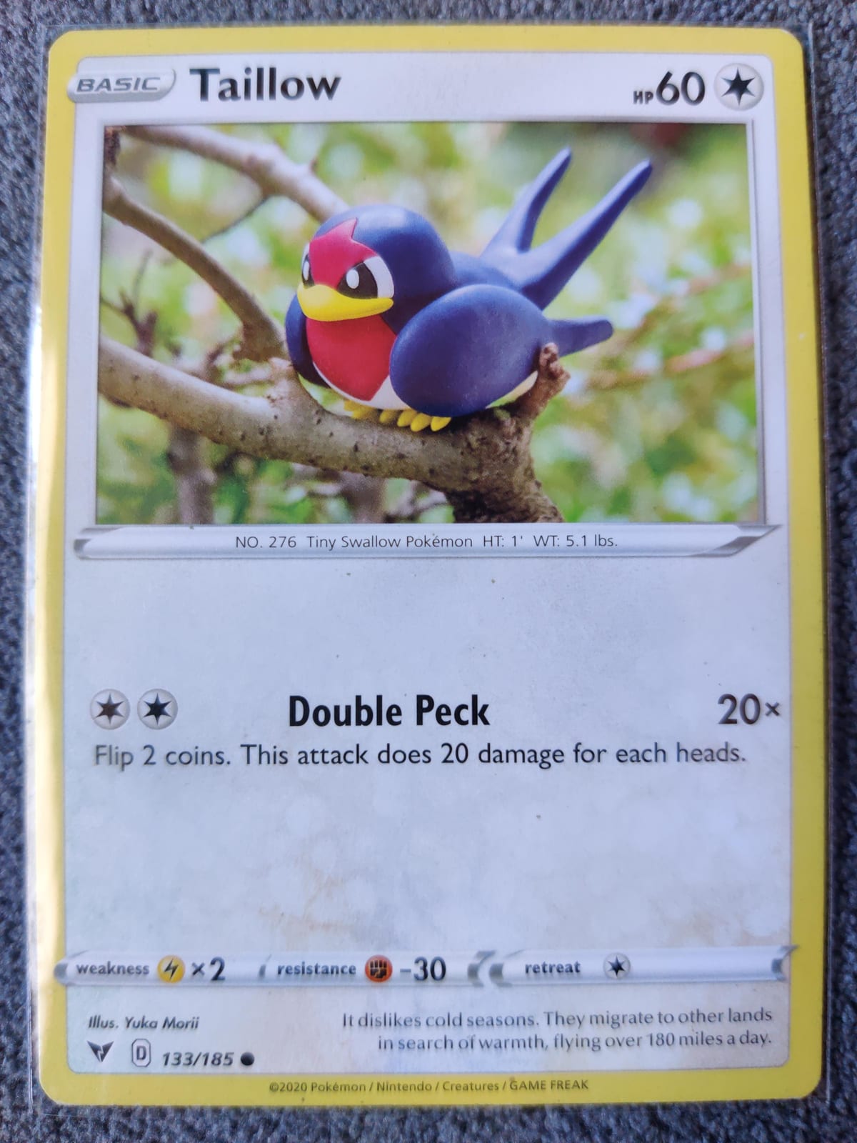 taillow pokemon card value & Swellow Advanced Action  JAB Games13 Weakness Lightning 2 Resistance Fighting taillow pokemon card value Taillow