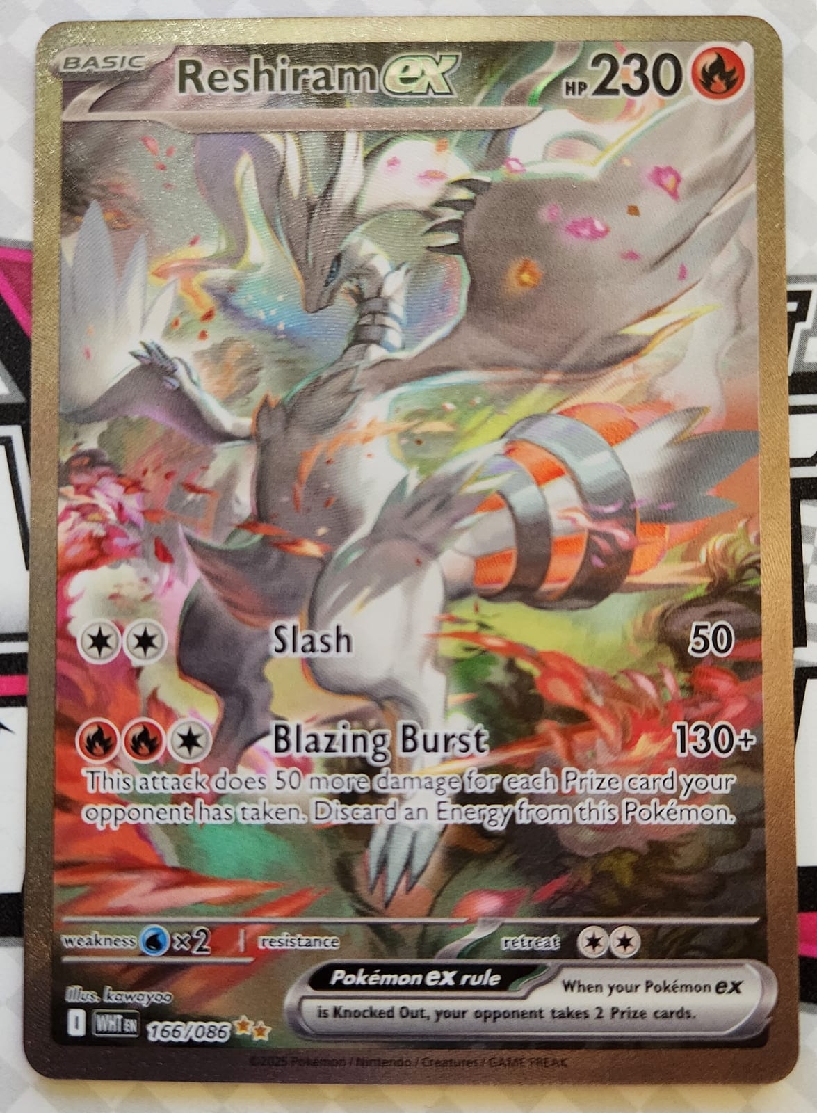Reshiram ex - 166/086 - TCGmatch Chile