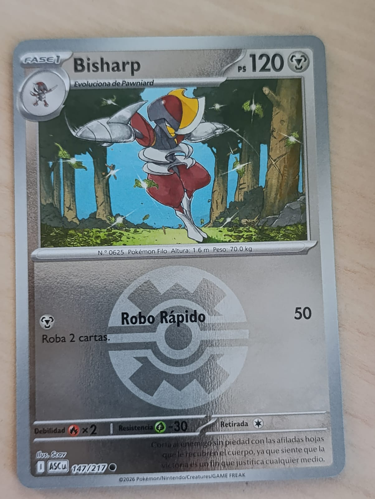 Bisharp (Quick Ball) - ME: Ascended Heroes (ASC)
