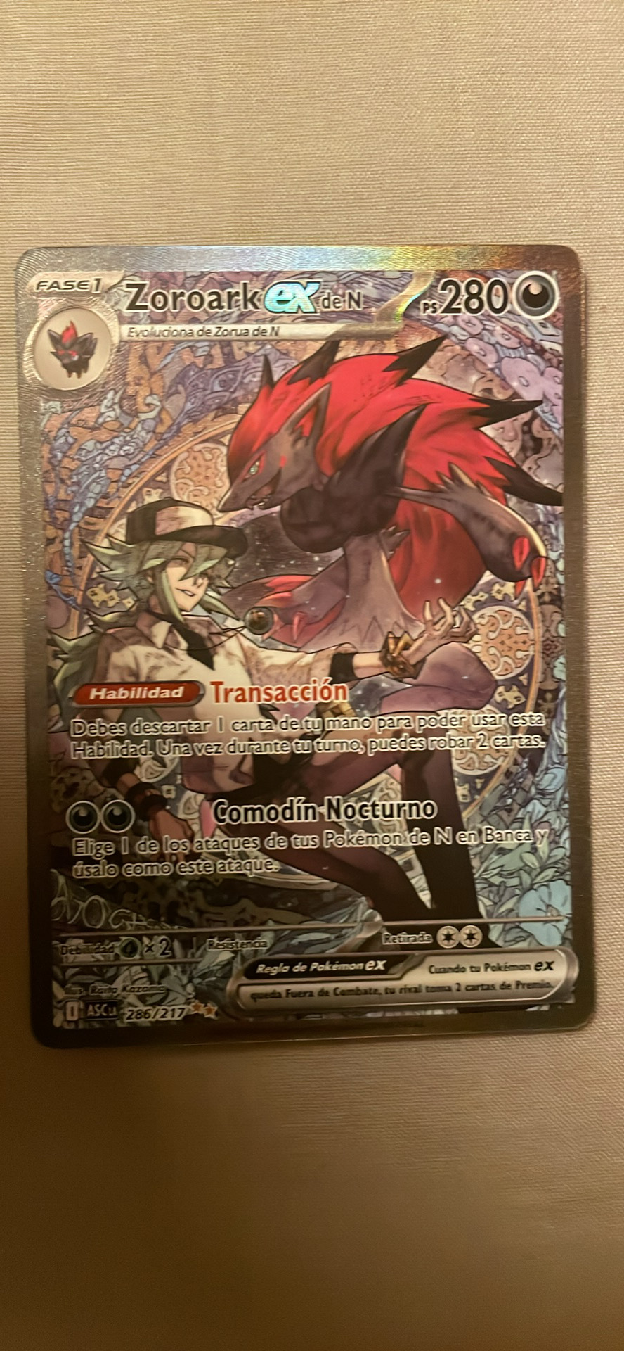 N's Zoroark ex - TCGmatch Chile