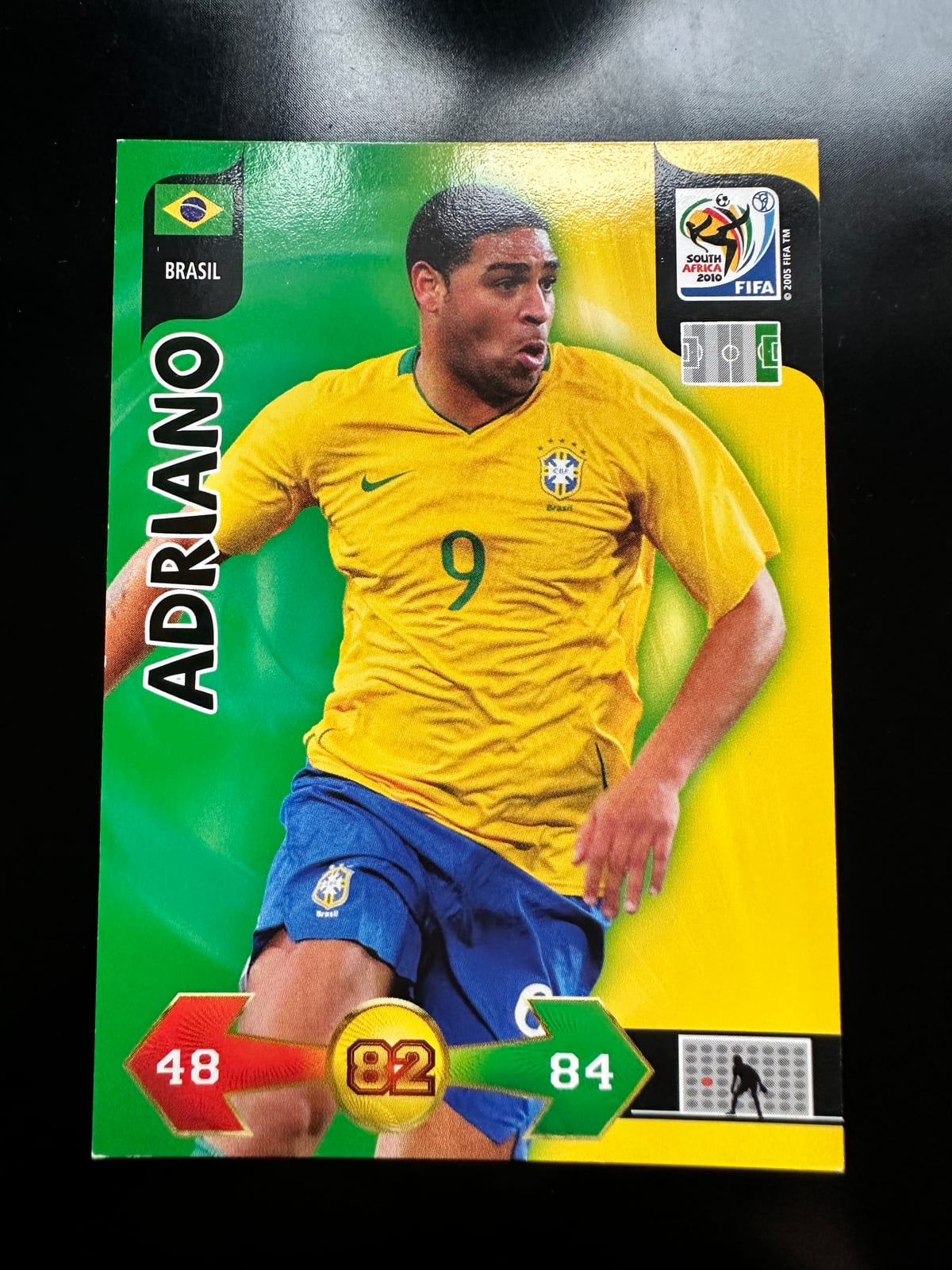 Adriano Nº 45 Panini Adrenalyn XL