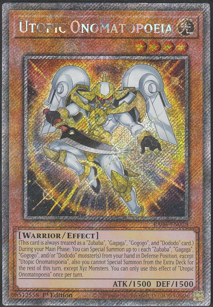 Utopic Onomatopoeia (PSR) (RA04-EN028)