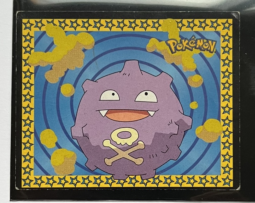 Lámina Pokémon Koffing #102 Salo 