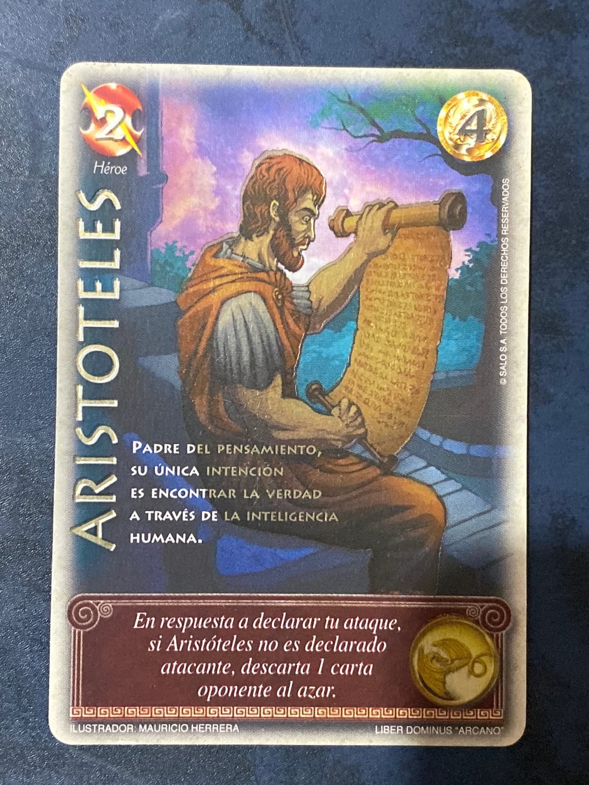 Aristoteles - Mitos Y Leyendas - Liber Dominus Arcano- Primera Edición