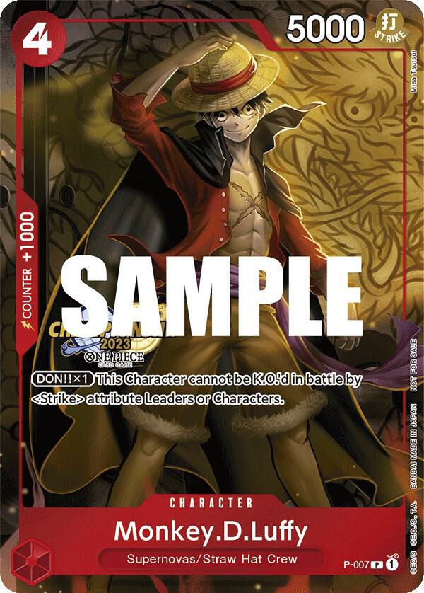 Monkey D. Luffy (007) – Championship 2023