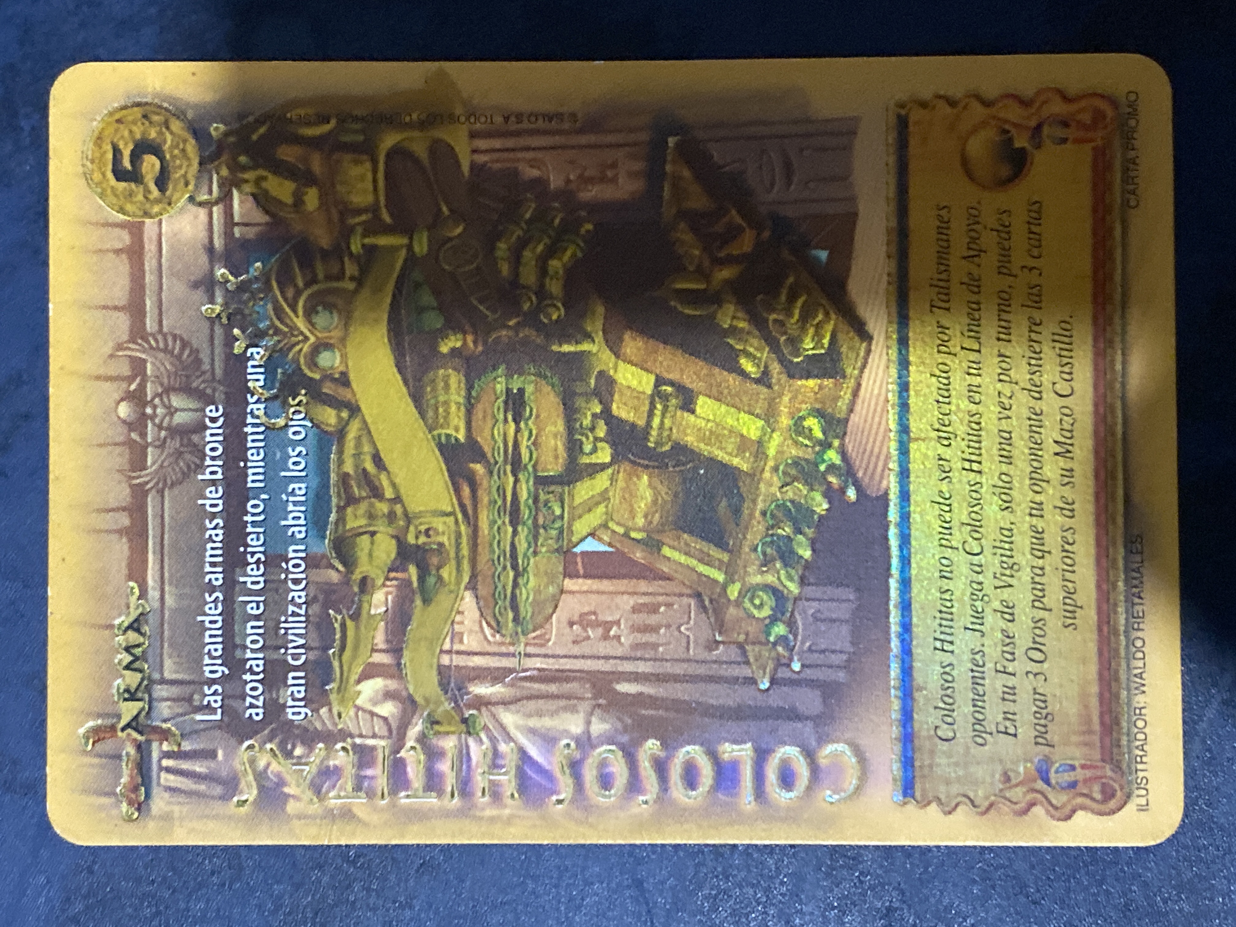 Colosos Hititas - Myl - Promo - Holo - Primera Edición 