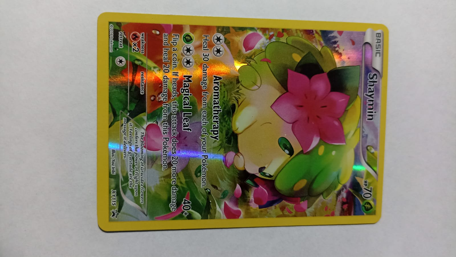 【ARS AU 真贋鑑定】英語版シェイミ Shaymin XY115 2016 Pokemon XY Black Star Promo Shaymin Full Art #XY115 PSA 8 | eBay