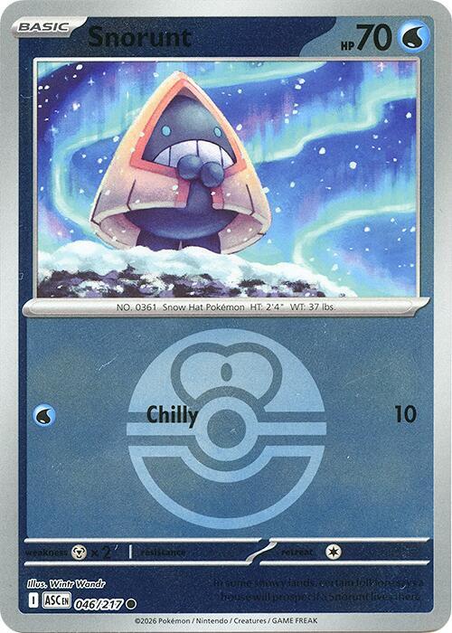 Snorunt - 046/217 (Love Ball) - ME: Ascended Heroes (ASC)