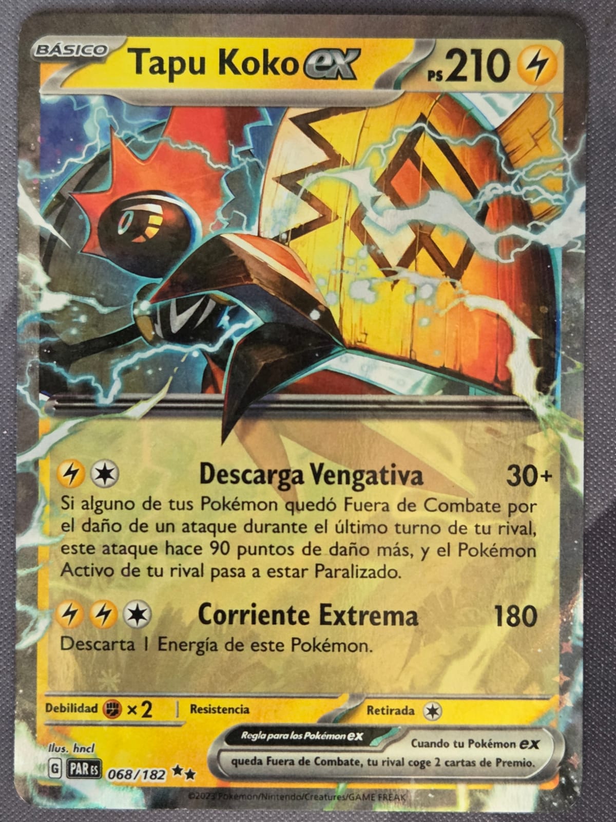 Tapu Koko ex - 068/182 - TCGmatch Chile