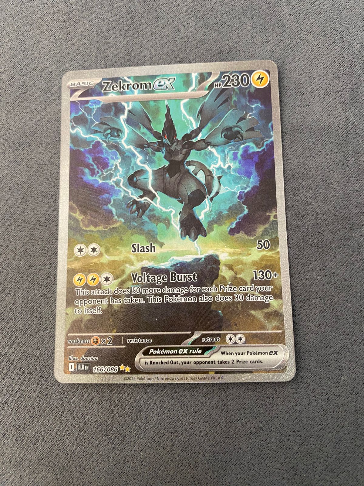 Zekrom ex - 166/086 - TCGmatch Chile