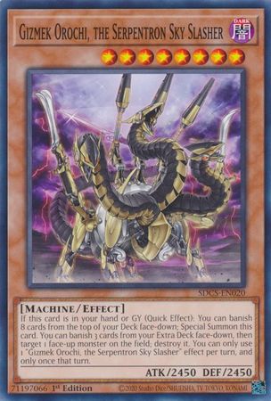 SDCS-SP020 - Orochi Cacharrek, El Asesino del Cielo Serpentronico - Common 1st Edition