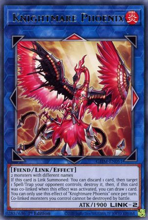 GEIM-EN051 - Knightmare Phoenix - Rare 1st Edition