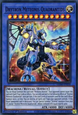 GEIM-EN030 - Drytron Meteonis Quadrantids - Super Rare 1st Edition