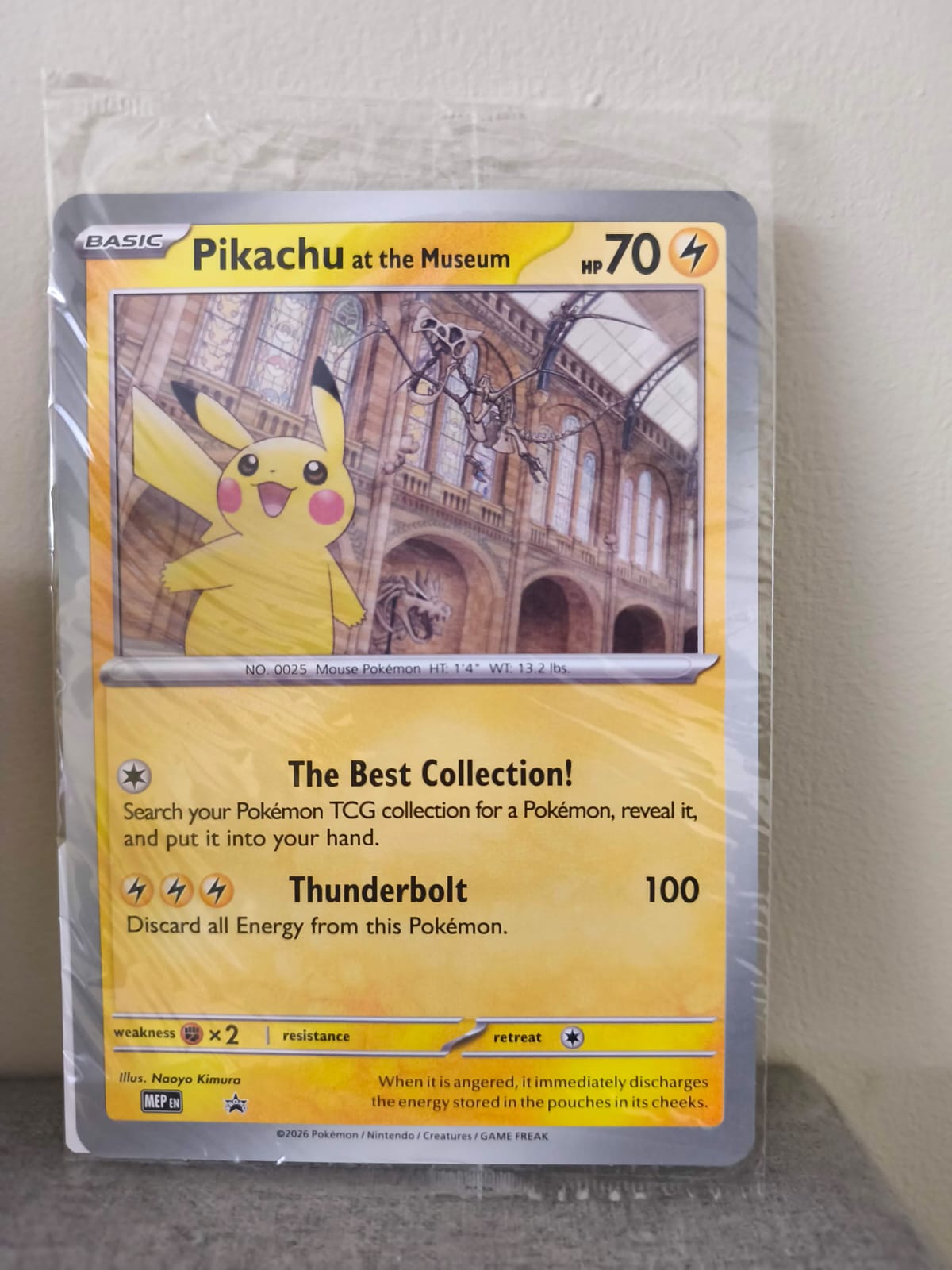 ガ*ン様 Pikachu at the Museum ポケモンカード Pikachu at the museum - TCGmatch Chile