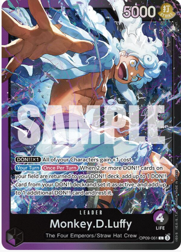 Monkey.D.Luffy (OP09-061) - Starter Deck 26: PURPLE/BLACK Monkey.D