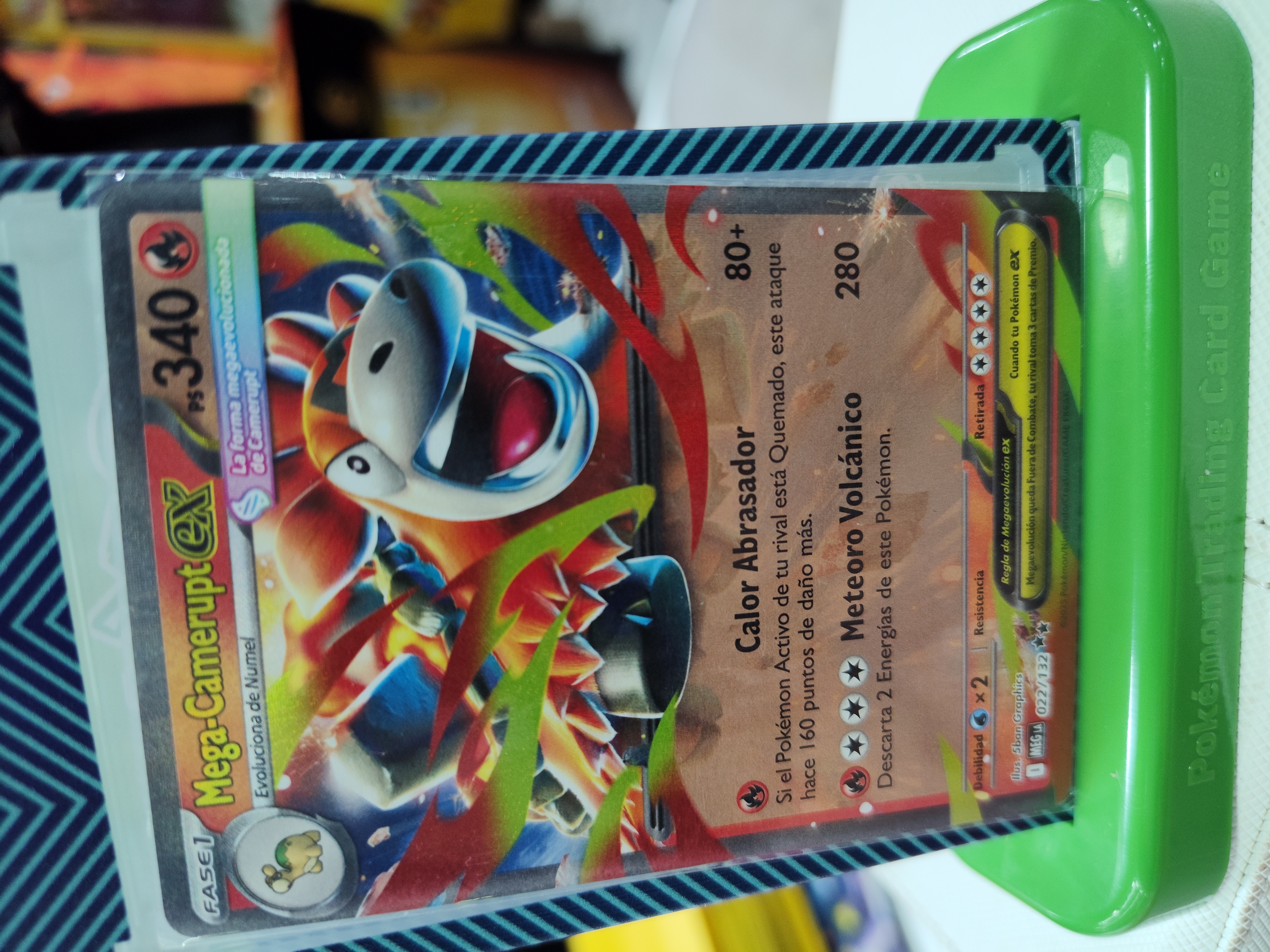Mega Camerupt ex - 022/132 - TCGmatch Chile