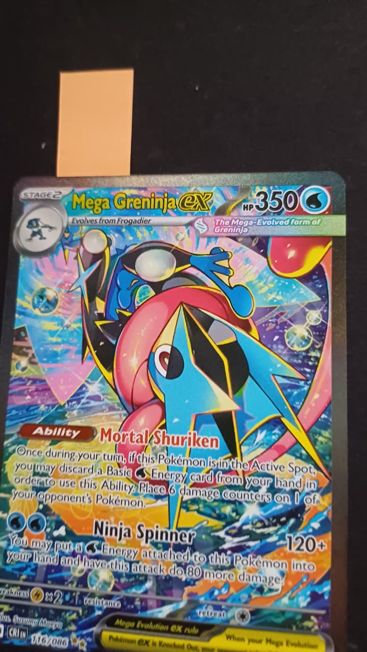 Mega Greninja ex - 116/086 - TCGmatch Chile