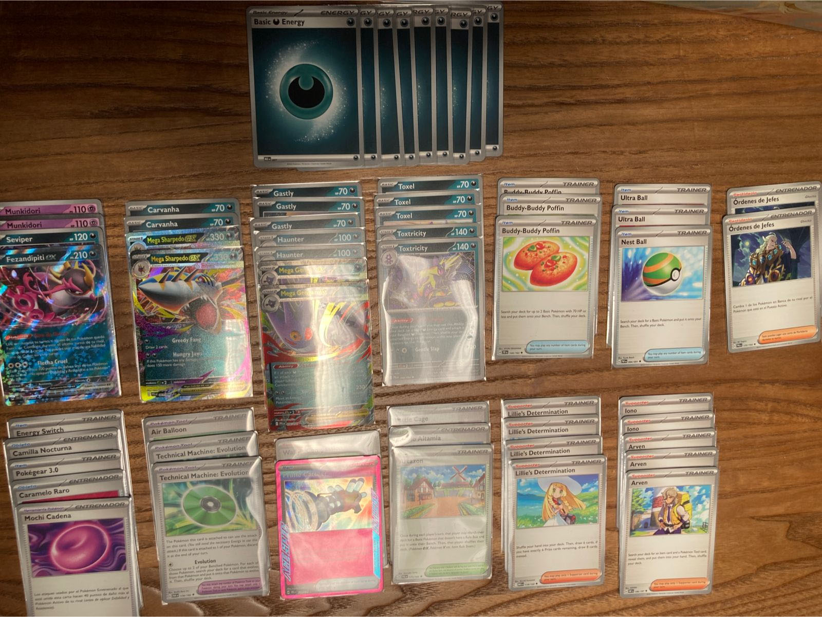 Mazo Mega Gengar/Sharpedo ex