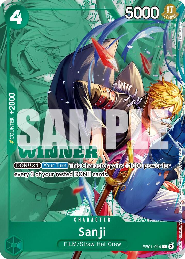 Sanji (Winner Pack 2025 Vol. 1) - One Piece Promotion Cards (OP-PR)
