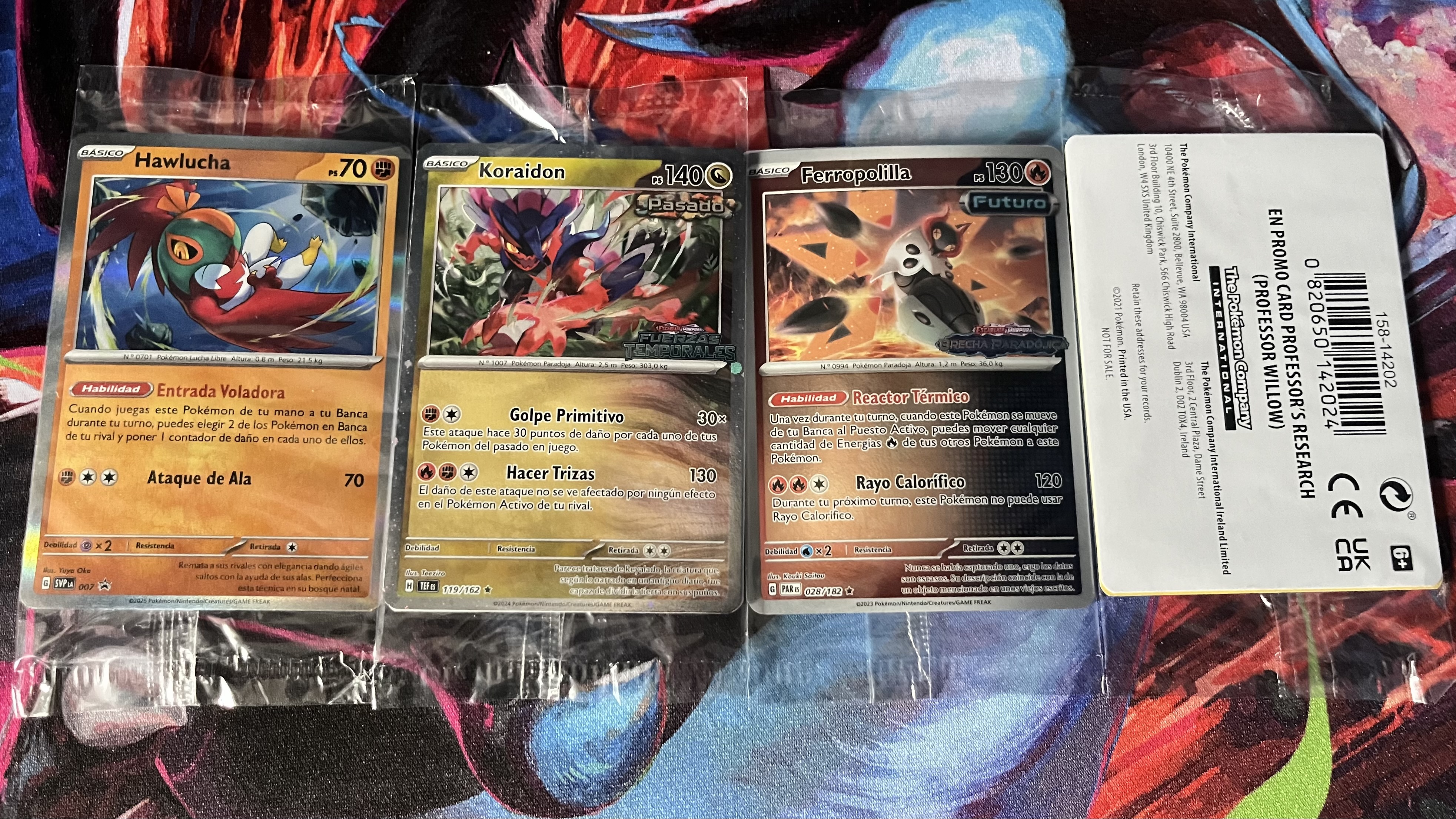 Pack de cartas promo