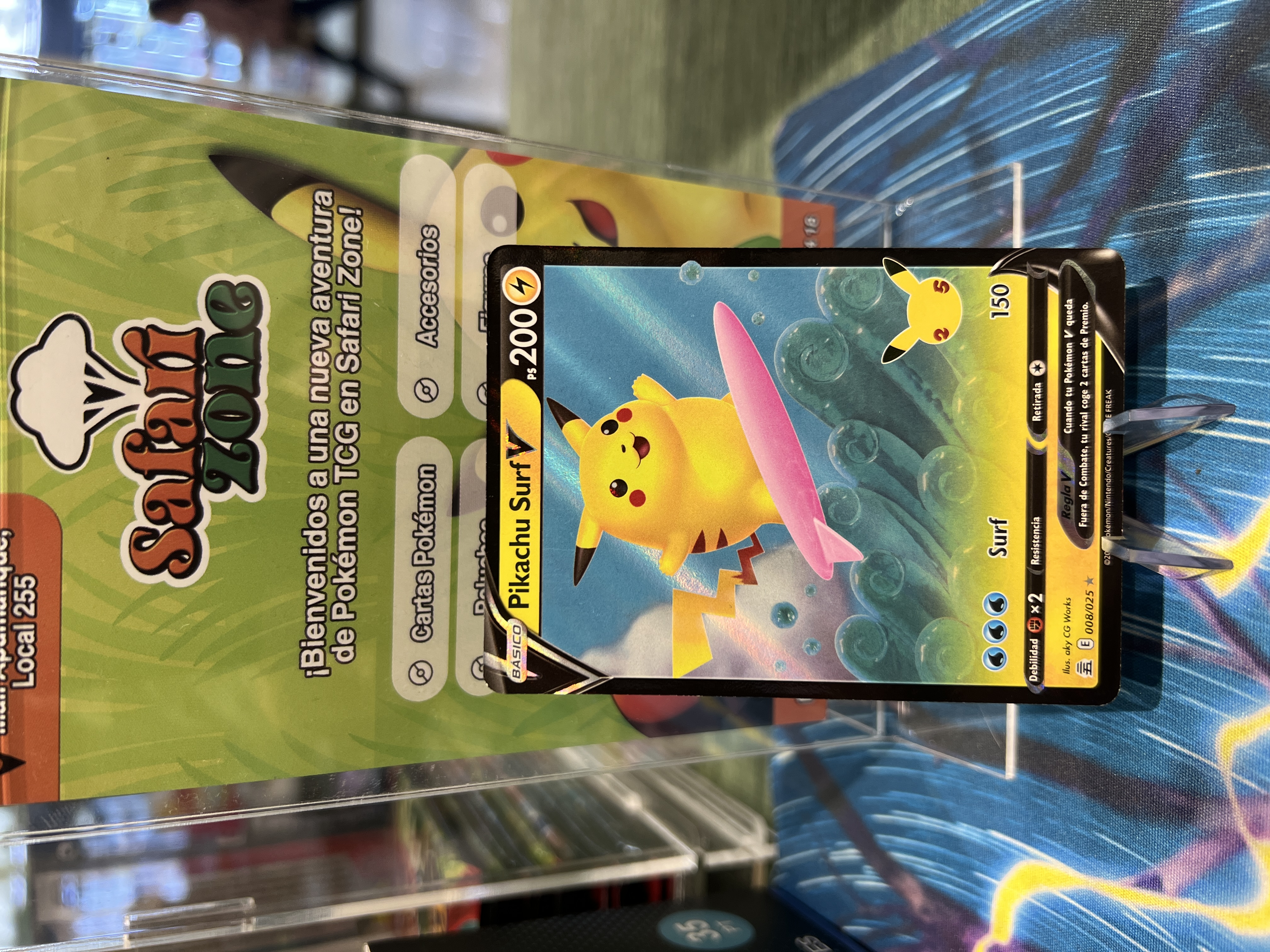 Surfing Pikachu V - TCGmatch Chile
