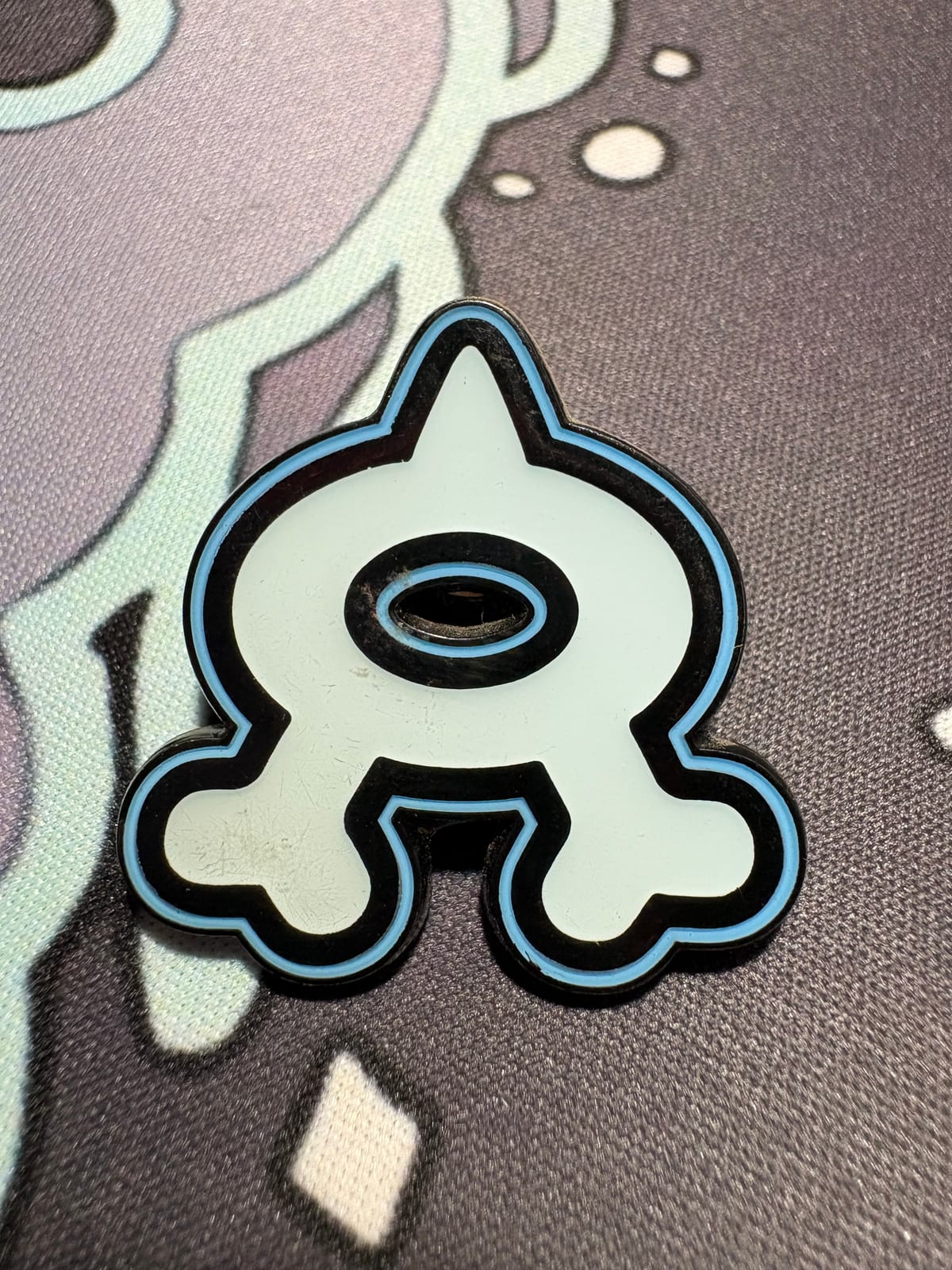 Equipo/Team Aqua Enamel Pin (2015)