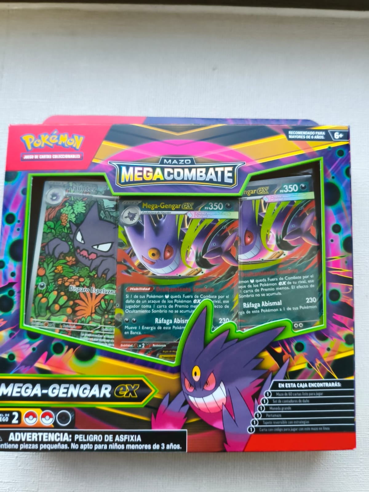 Mega Battle Deck - Mega Gengar ex Español