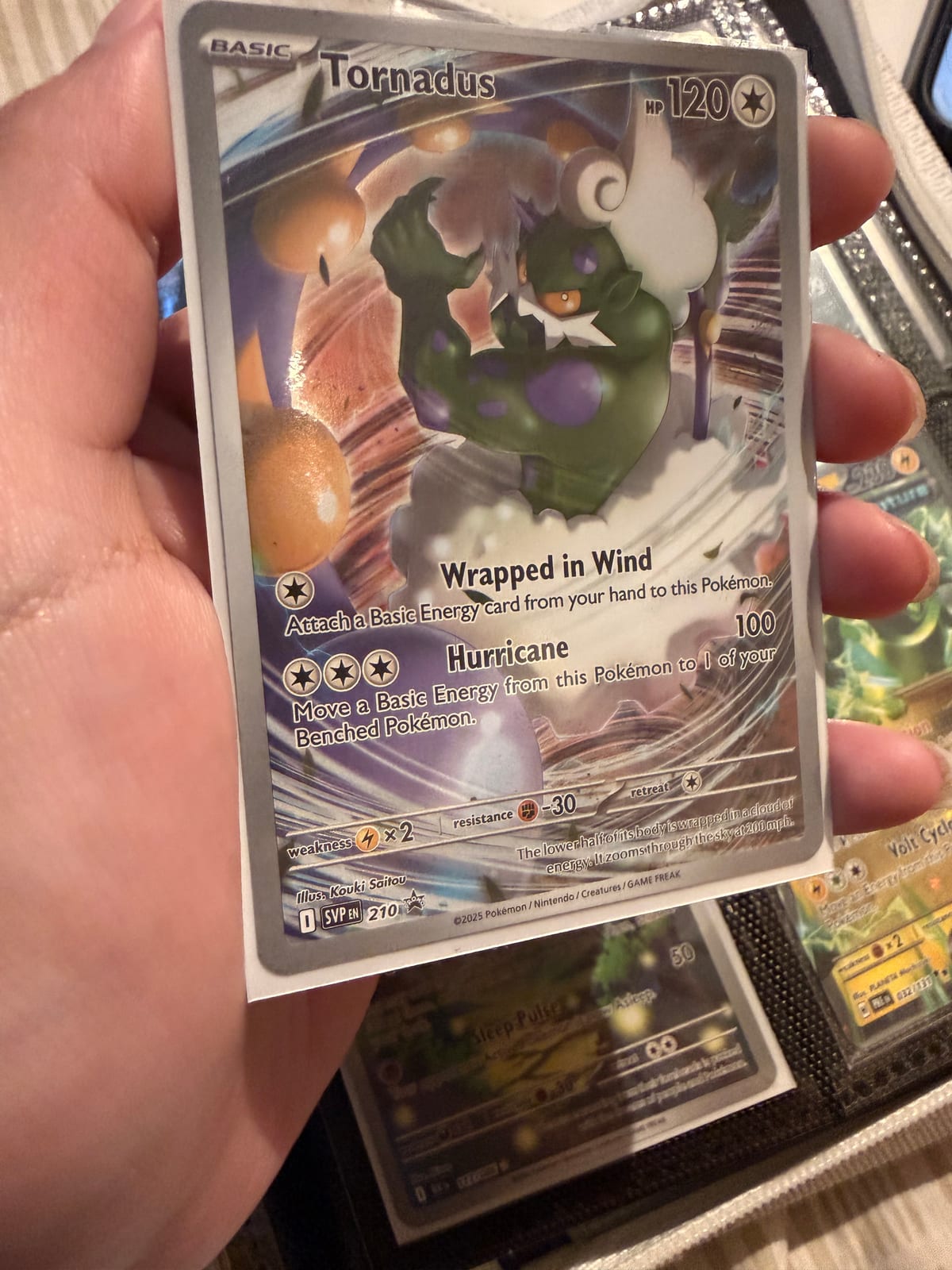Tornadus - Full Art - INGLÉS - Near Mint