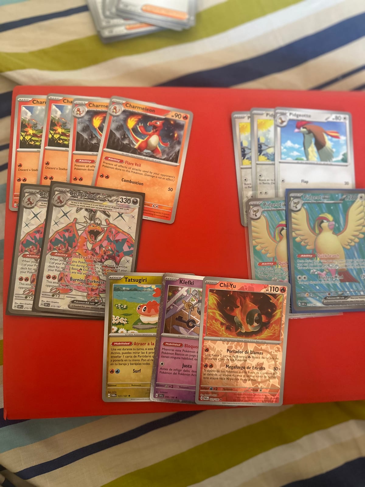 Base charizard / pidgeot