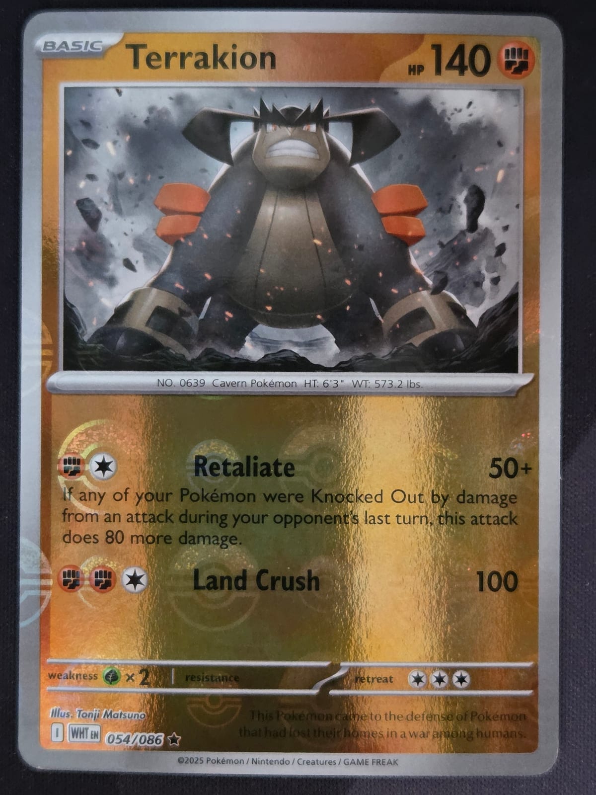 Terrakion (Pokéball pattern)